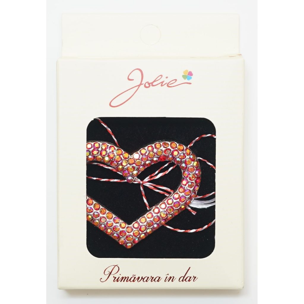 Martisor Brosa Medie, Multicolora, Dimensiune Brosa Aprox 5 cm, Material Metal, Model 19