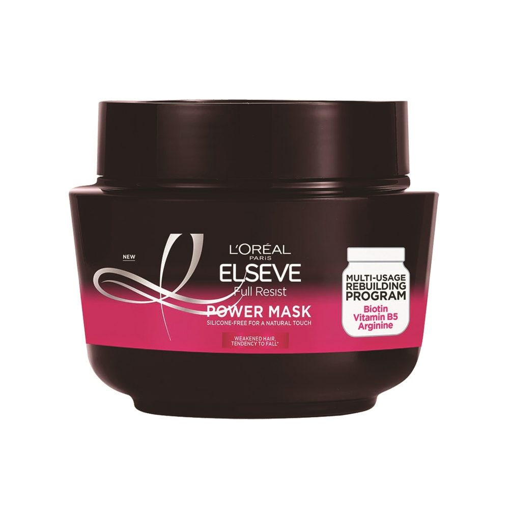 Masca pentru Par, Elseve, 300 ml Power Mask Full Resist