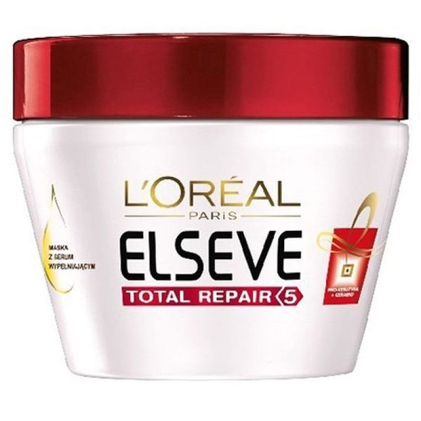 Masca pentru Par, Elseve, Elvive, 300 ml Total Repair