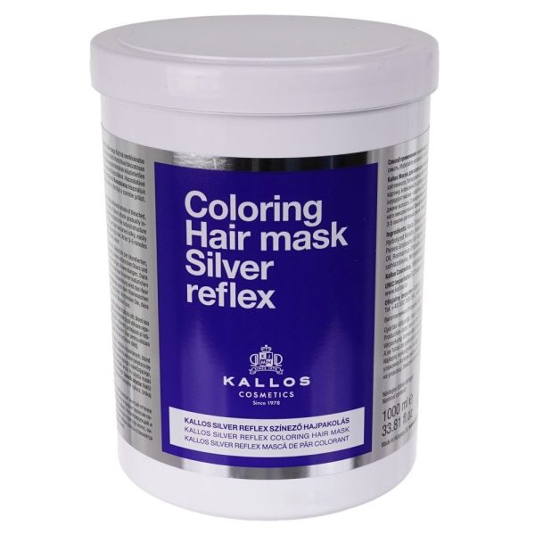 Masca pentru Par, Kallos, 1000 ml Coloring Silver Reflex