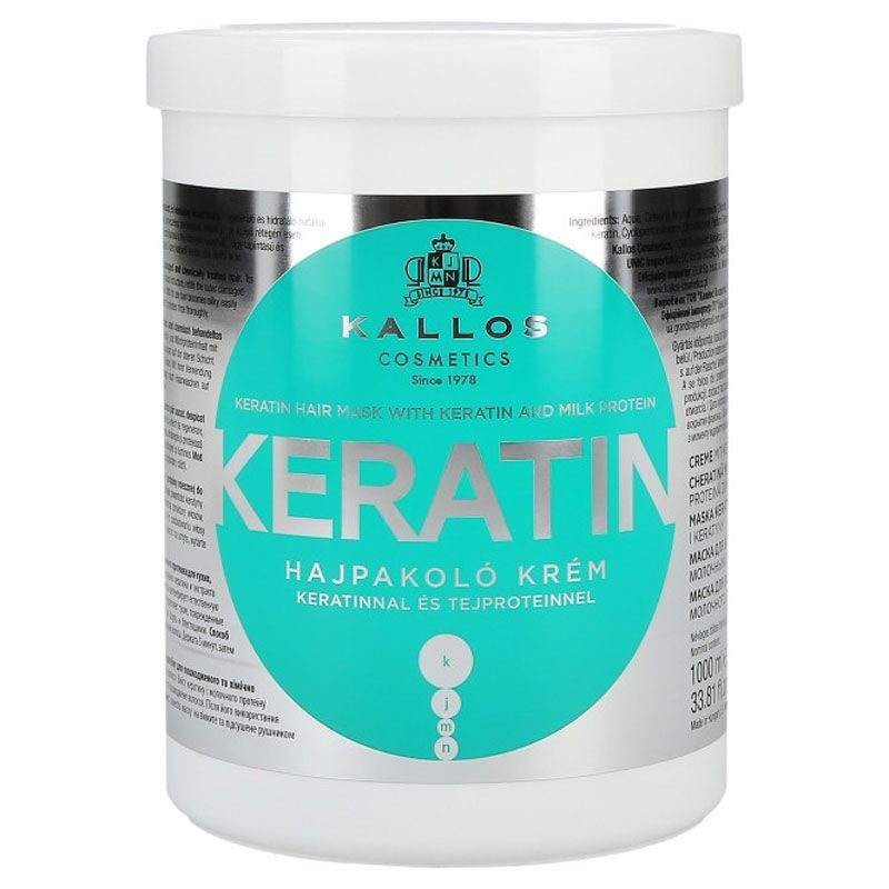 Masca pentru Par, Kallos, 1000 ml Keratin
