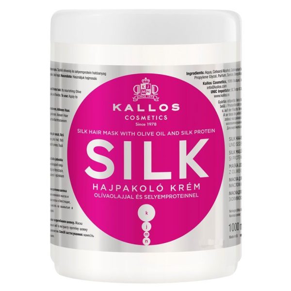 Masca pentru Par, Kallos, 1000 ml Silk
