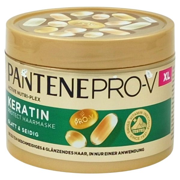 Masca pentru Par, Pantene, 500 ml Pro V Keratina Smooth si Silky