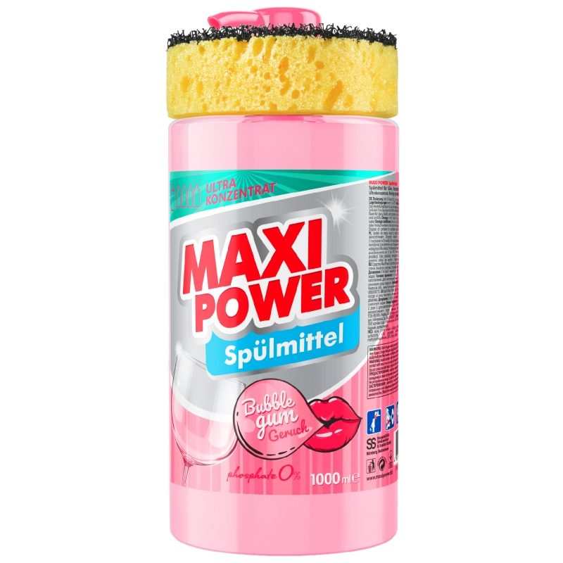 Maxi Power Detergent Vase 1 L Bubble Gum