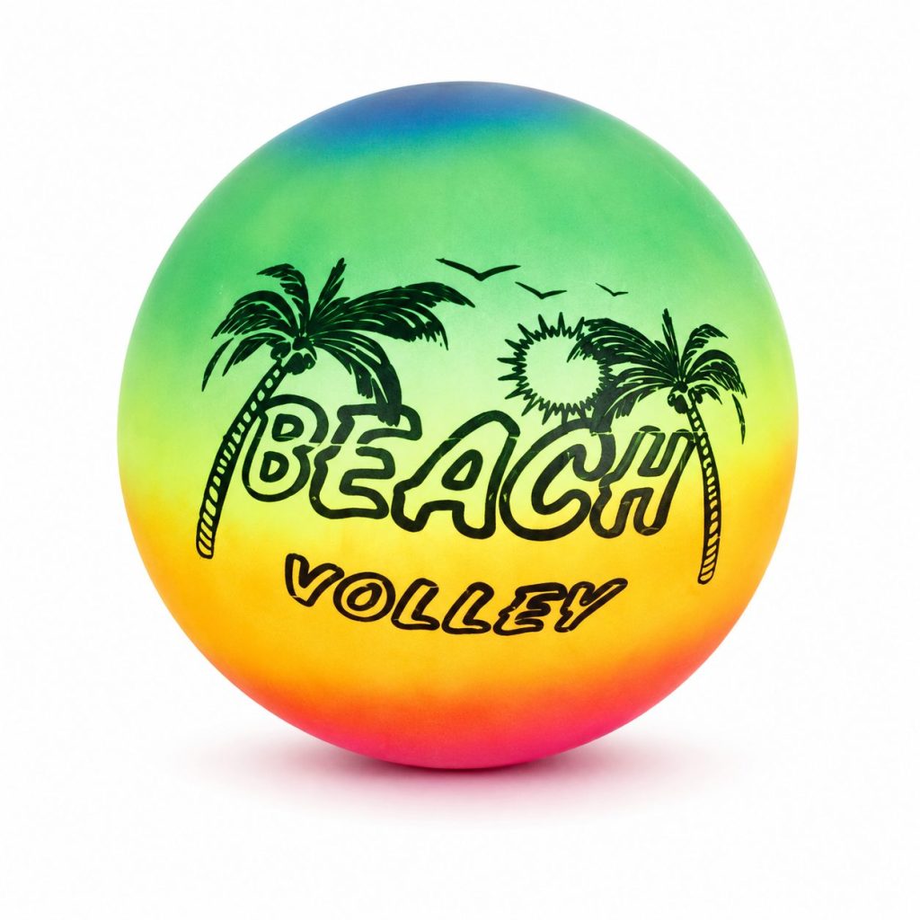 Minge de Plaja Gonflabila, Flippy, Model Beach Volley, Material PVC si Structura Gonflabila, Confort pe Apa, Stabilitate si Distractie pentru Vara, Ideal pentru Piscina, Plaja, Vacante si Activitati Acvatice, Multicolor