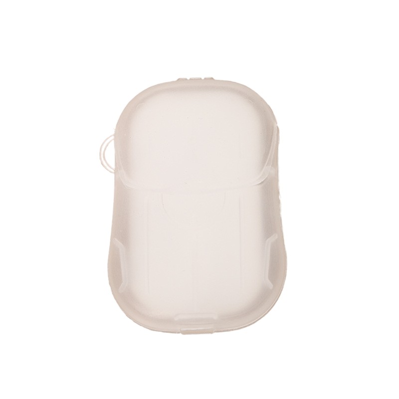 Mini Cutie de Sapun din Hartie, Flippy, de Unica Folosinta, Portabila, Potrivit pentru Calatorii, 20 buc, Alb