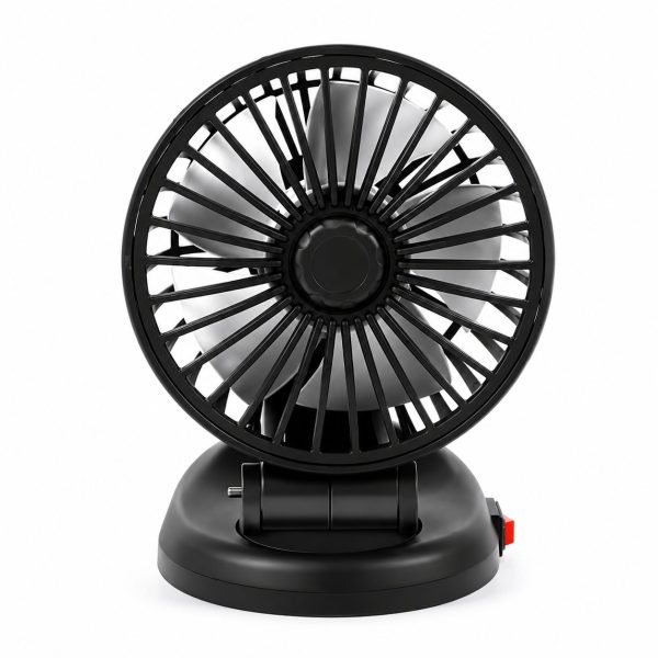 Mini Ventilator Auto, Flippy, Model Compact si Portabil, Alimentare USB 5V, Flux de Aer Racoritor, Utilizare Usoara si Confort in Zilele Calduroase, Ideal pentru Birou, Camera, Masina, Calatorii si Vara, Dimensiuni 14 x 10 cm , Negru