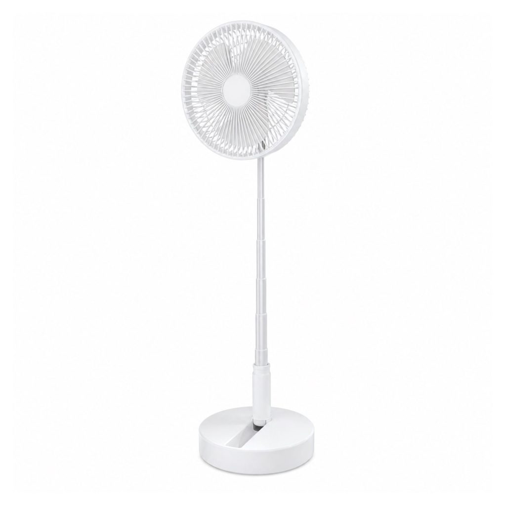 Ventilator, Flippy, Model Compact si Portabil, Alimentare USB 5V, Flux de Aer Racoritor, Utilizare Usoara si Confort in Zilele Calduroase, Alb