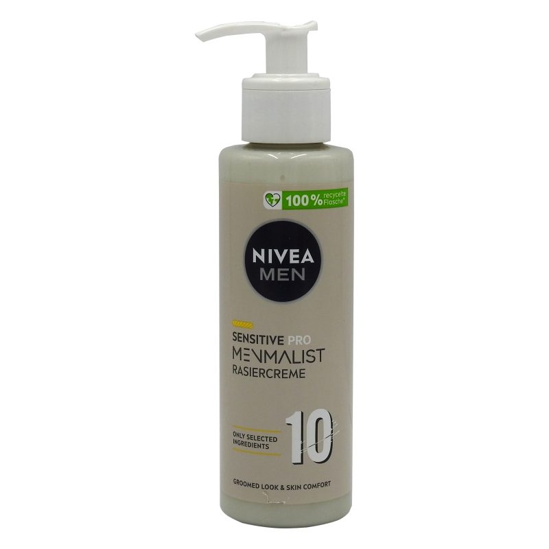 Nivea Crema Ras 200 ml Sensitive Pro Menmalist