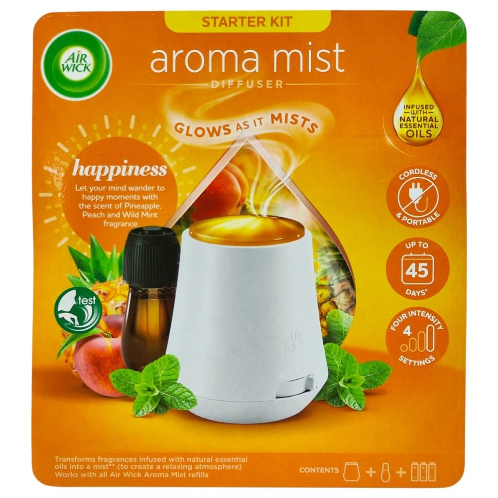 Odorizant, Airwick Essential Mist, Ap, Rezerva 20 ml Happiness