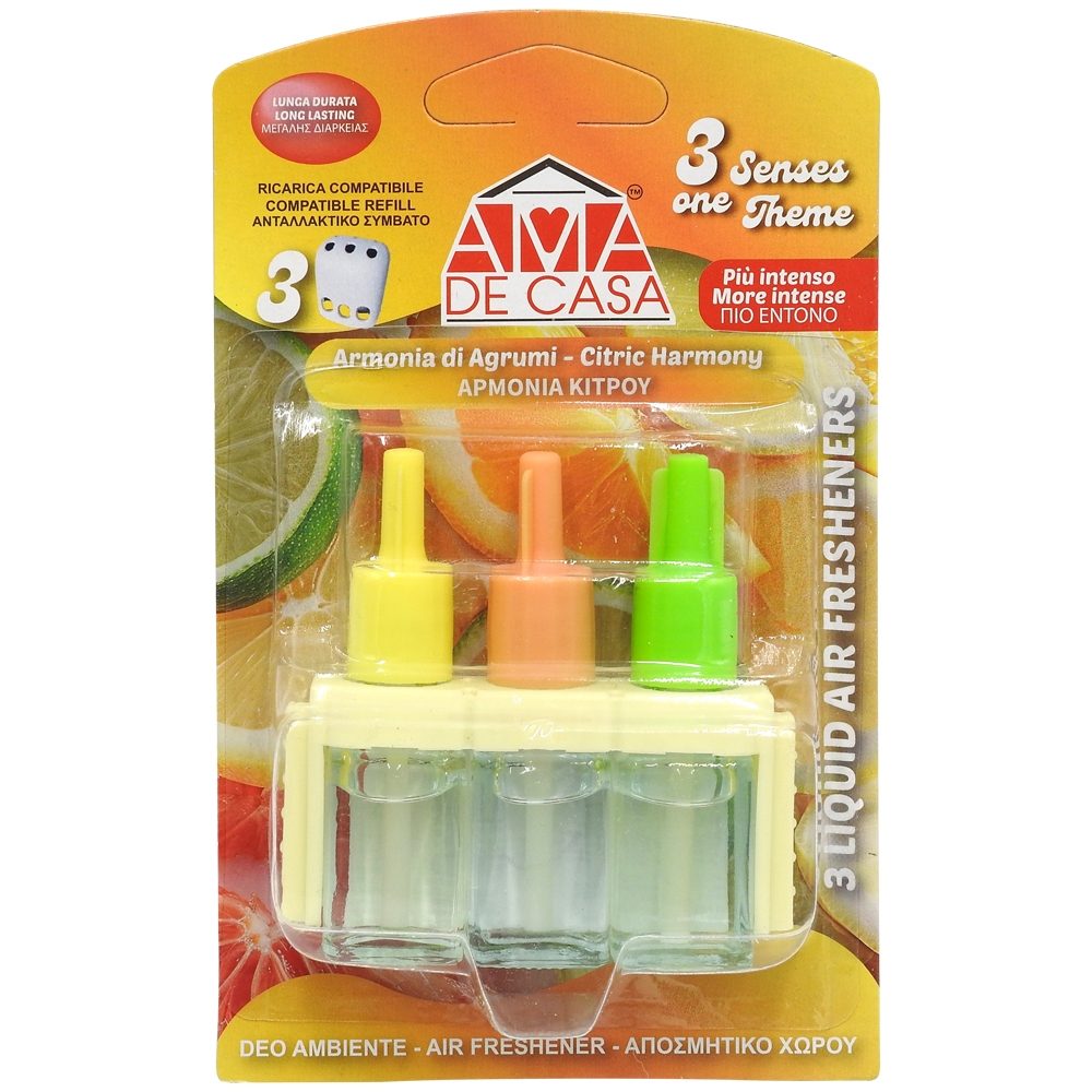 Odorizant, Ama de Casa, Camera 3SENSE Rezerva 20 ml Citric Harmony