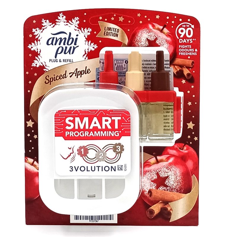 Odorizant, Ambi Pur, Camera 3VOLUTION Ap, Rezerva 20 ml Spicy Apple