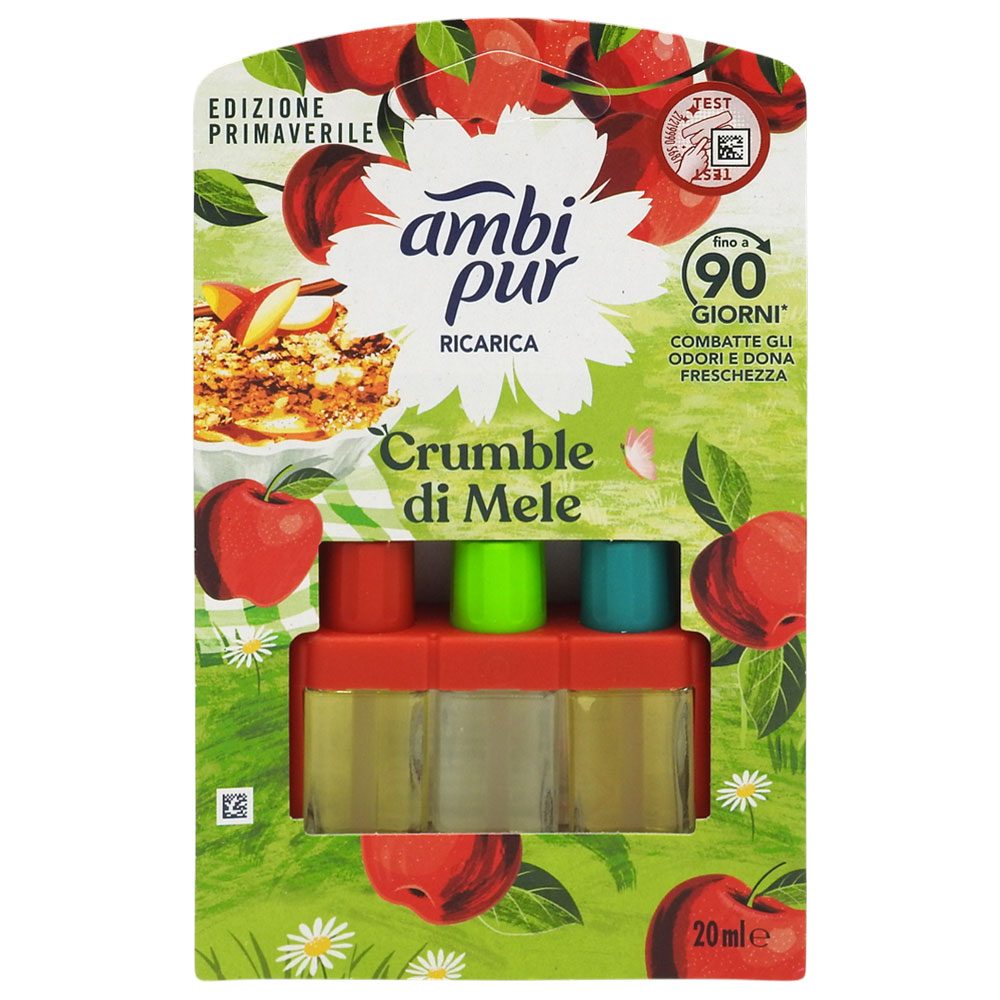 Odorizant, Ambi Pur, Camera 3VOLUTION Rezerva 20 ml Apple Crumble