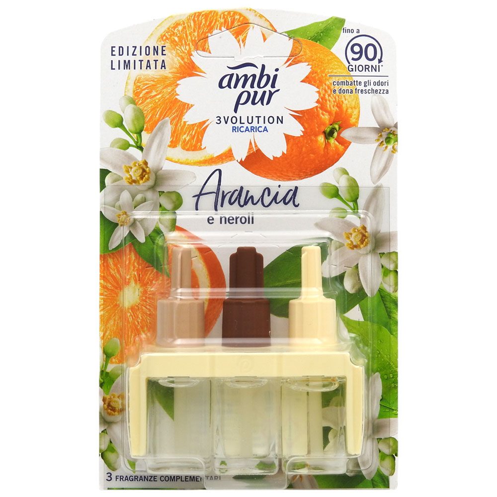 Odorizant, Ambi Pur, Camera 3VOLUTION Rezerva 20 ml Arancia Neroli