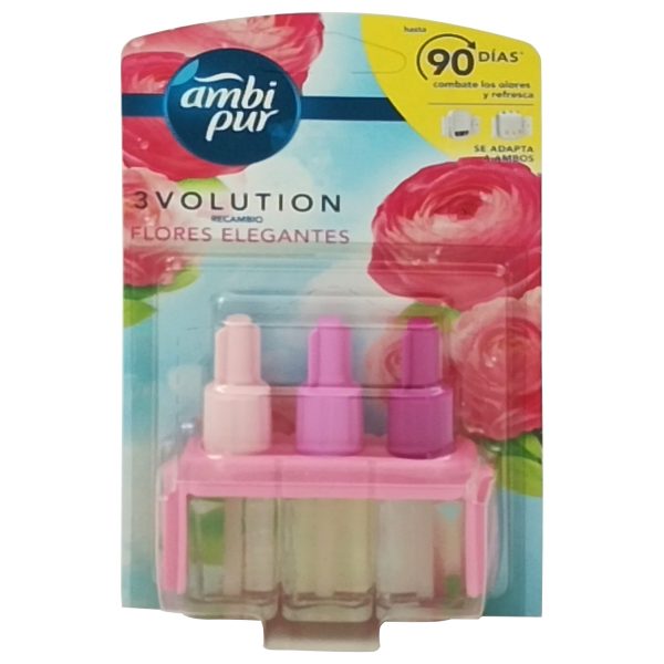 Odorizant, Ambi Pur, Camera 3VOLUTION Rezerva 21 ml Flores