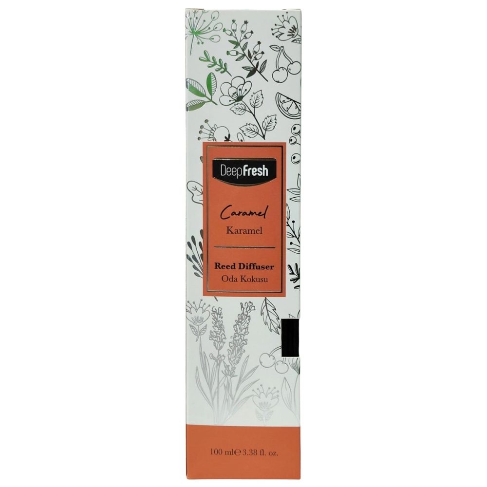 Odorizant Camera cu Difuzor, Deep Fresh, 100 ml Caramel