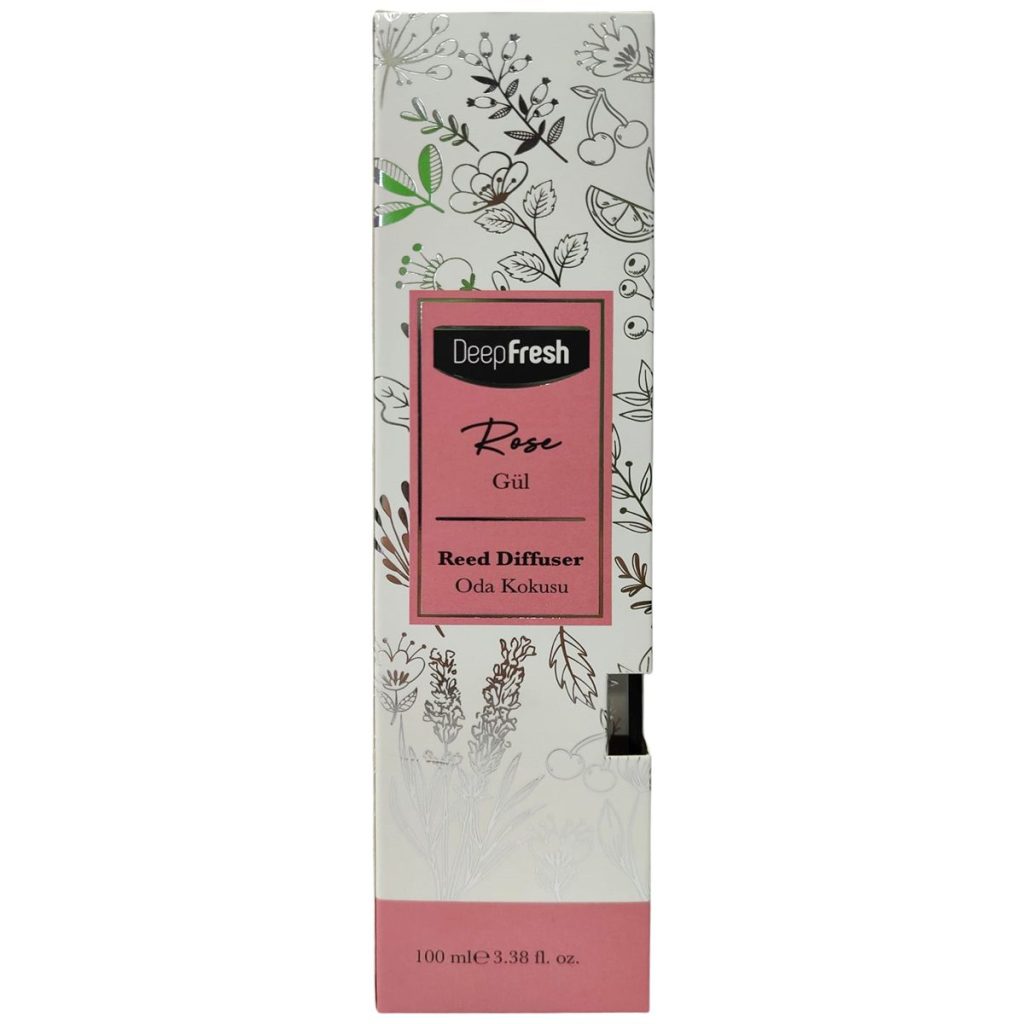Odorizant Camera cu Difuzor, Deep Fresh, 100 ml Rose