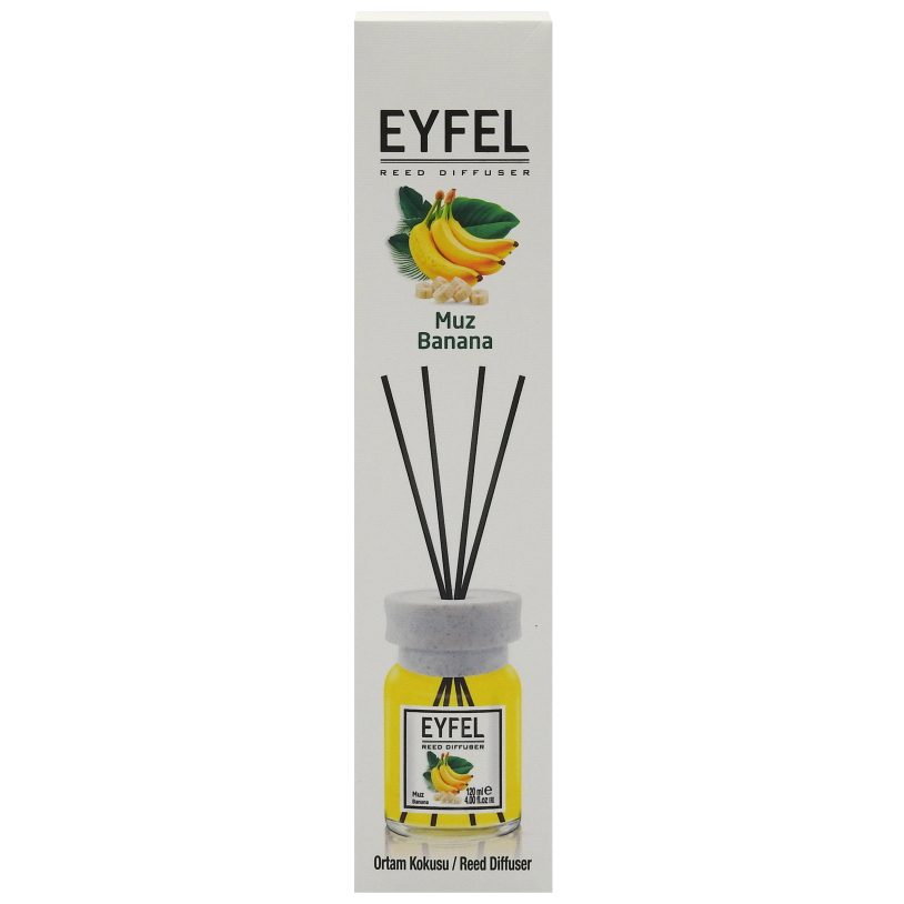 Odorizant Camera cu Difuzor, Eyfel, 120 ml Banana
