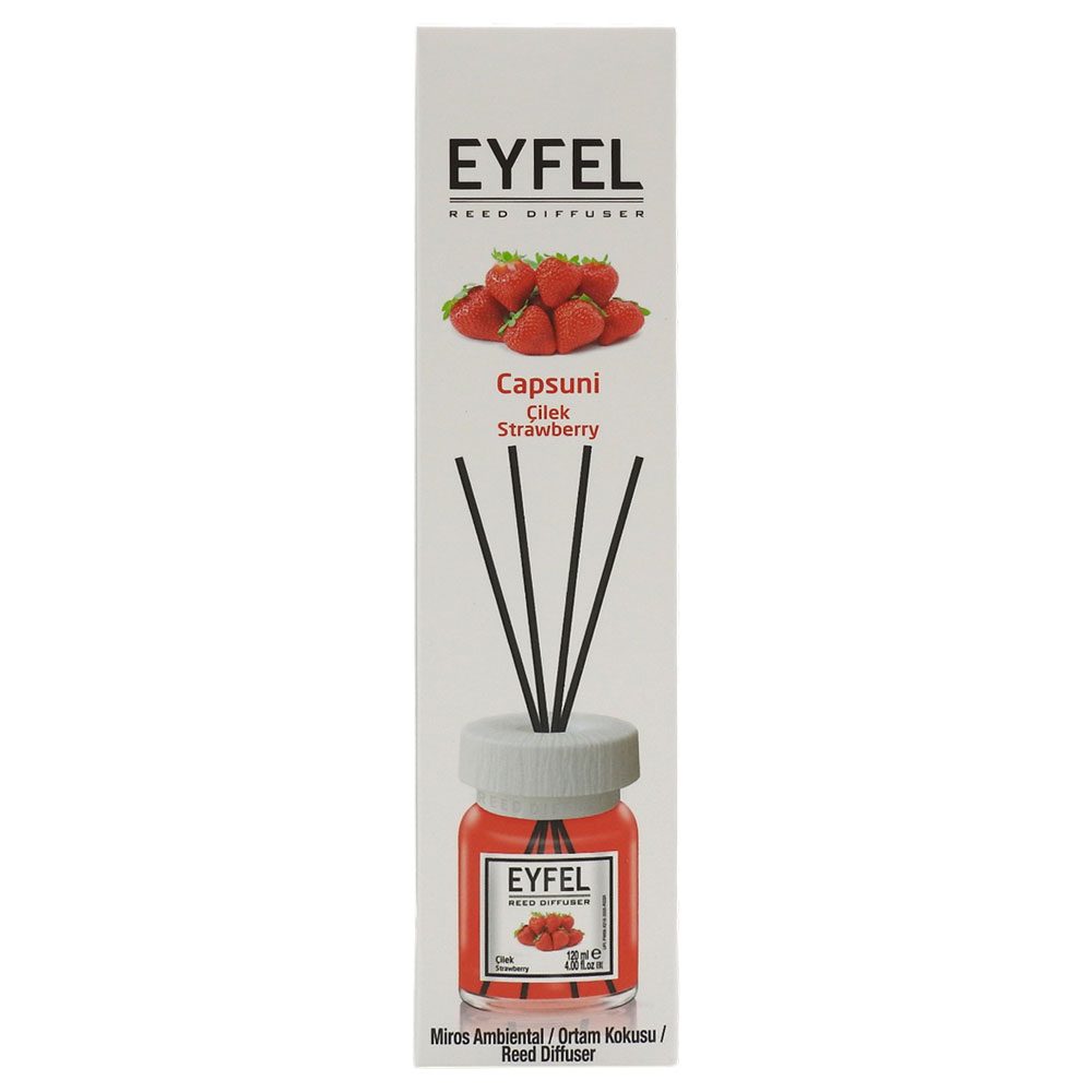 Odorizant Camera cu Difuzor, Eyfel, 120 ml Capsuni