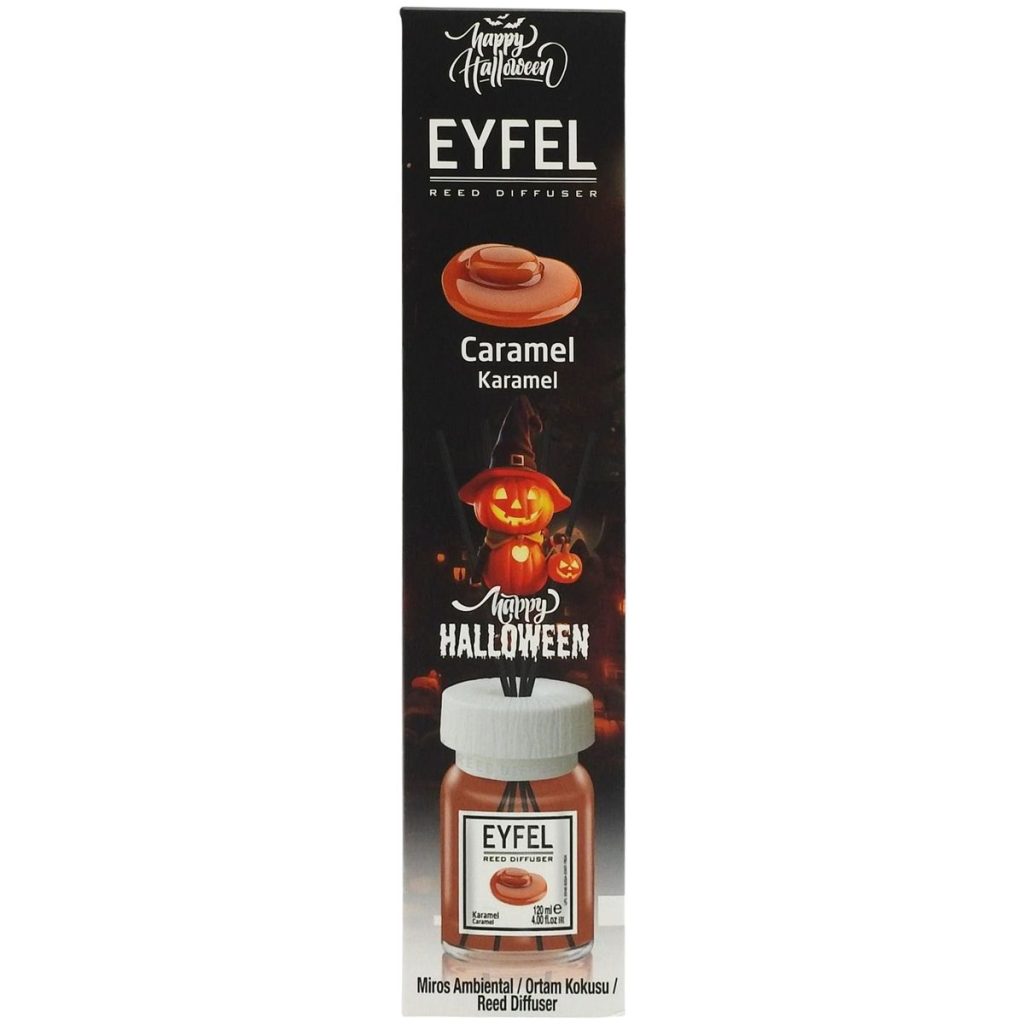 Odorizant Camera cu Difuzor, Eyfel, 120 ml Caramel