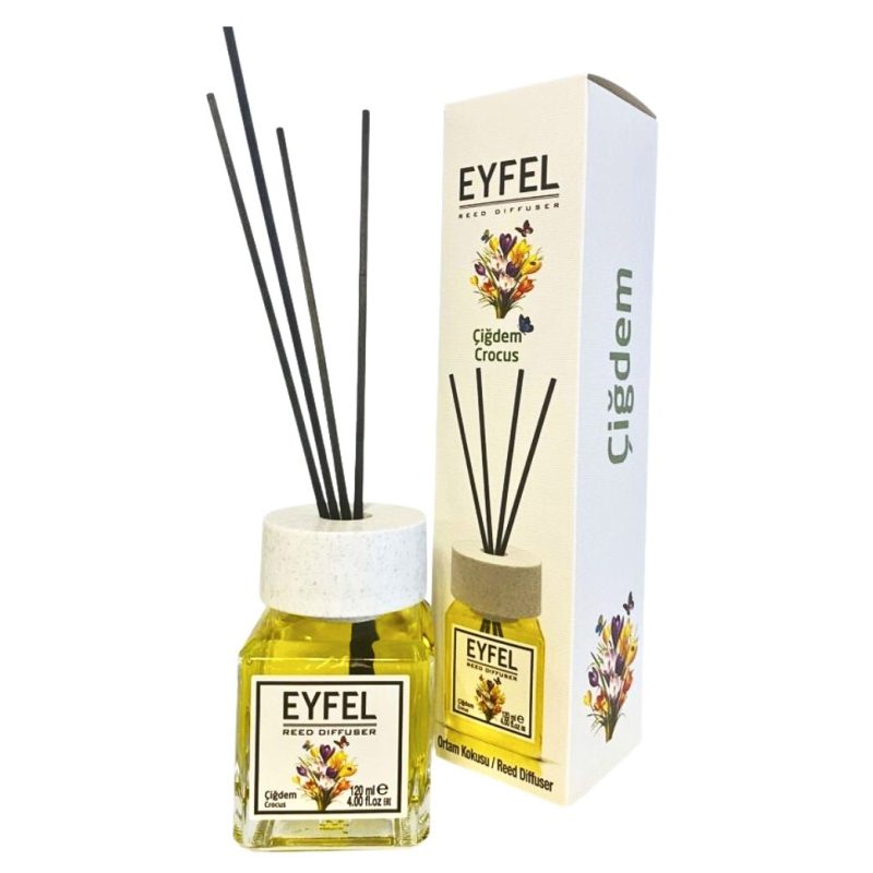 Odorizant Camera cu Difuzor, Eyfel, 120 ml Crocus