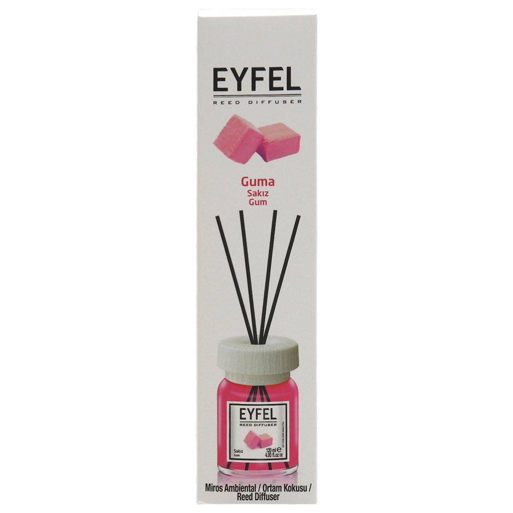 Odorizant Camera cu Difuzor, Eyfel, 120 ml Guma