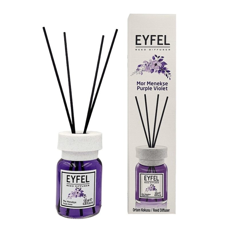 Odorizant Camera cu Difuzor, Eyfel, 120 ml Purple Violet