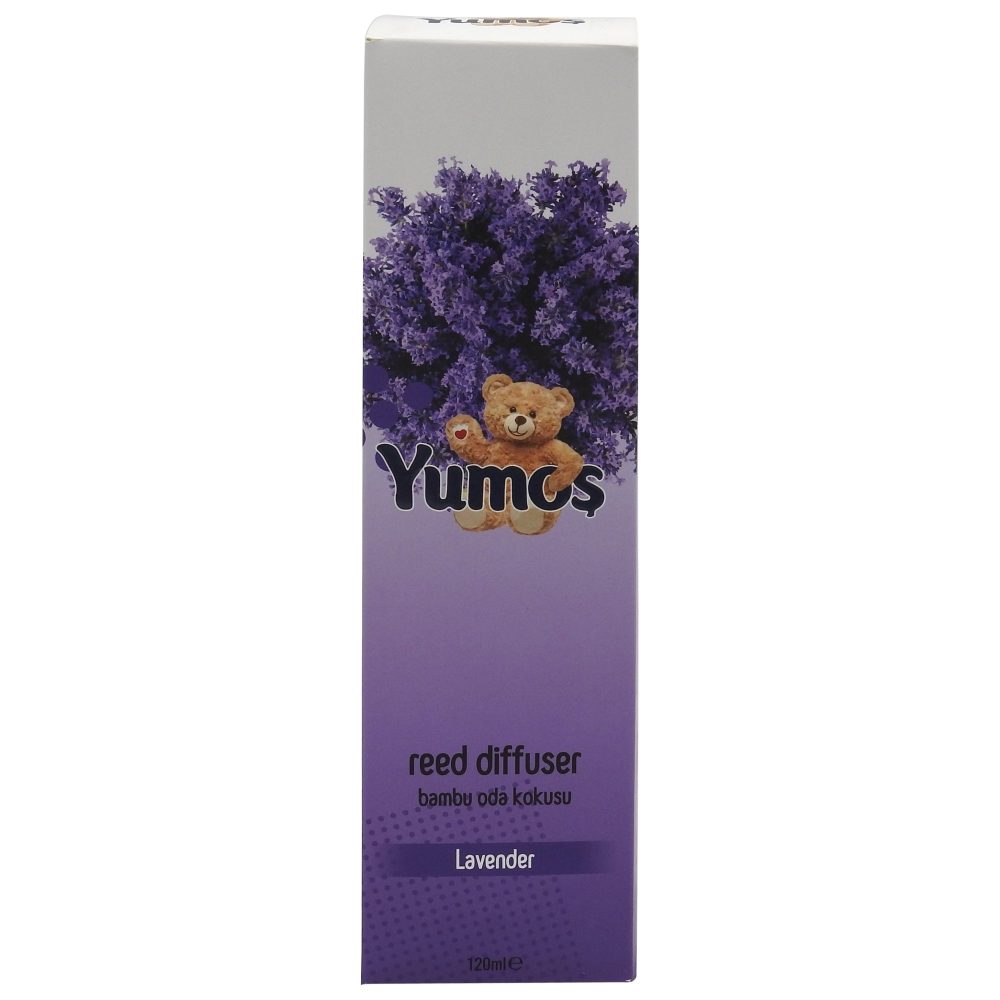 Odorizant Camera cu Difuzor, Yumos, 120 ml Lavender
