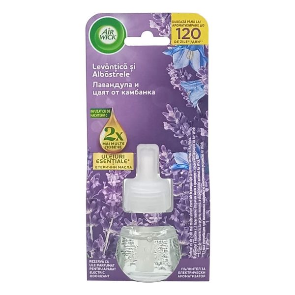 Odorizant Rezerva, Airwick, 19 ml Lavanda si Albastrele
