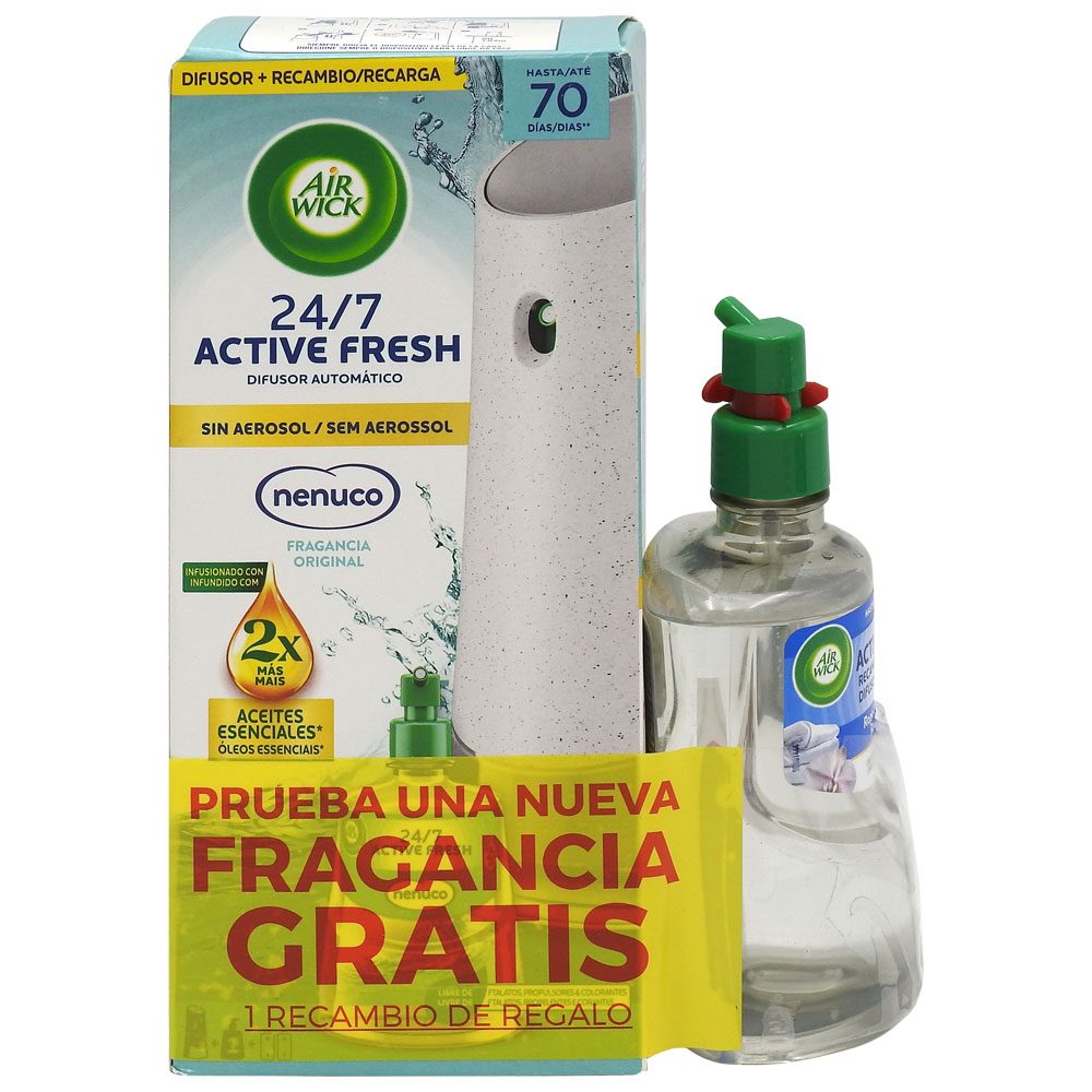Odorizant Spray, Airwick, Ap, 2 Rezerva 228 ml Nenuco