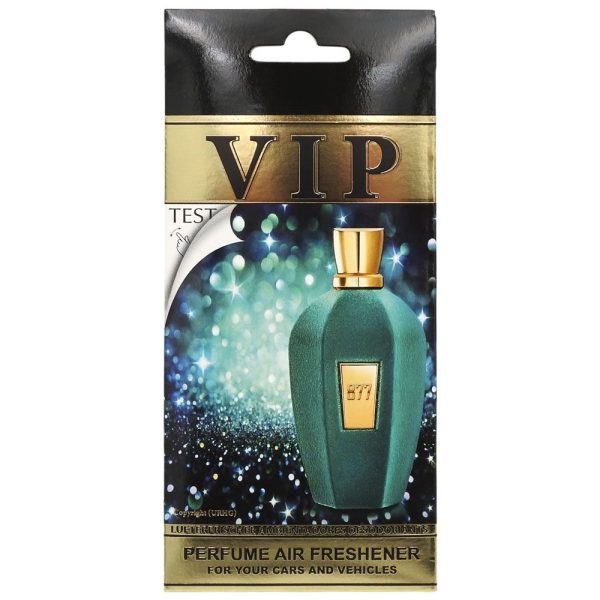 Odorizant auto premium VIP nr. 877, 13 g, Inspirat din parfumul de lux Xerjoff, Agatator pentru Oglinda Retrovizoare