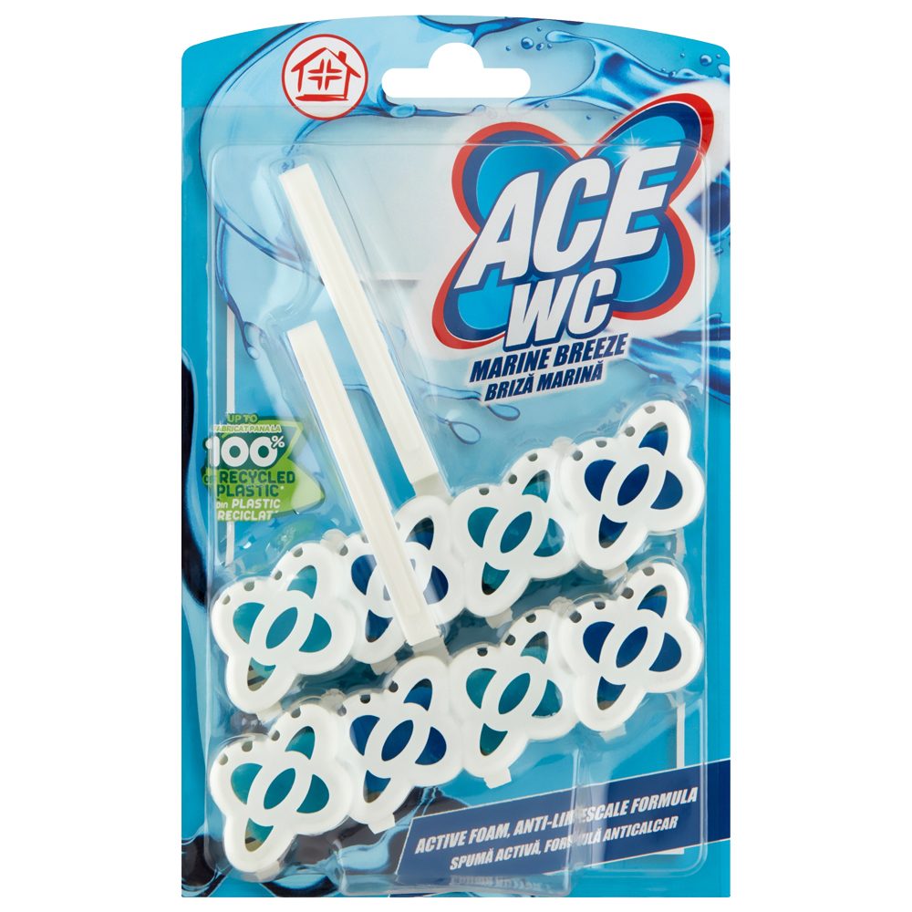 Odorizant WC, Ace, 2 X 48 g Marine Breeze