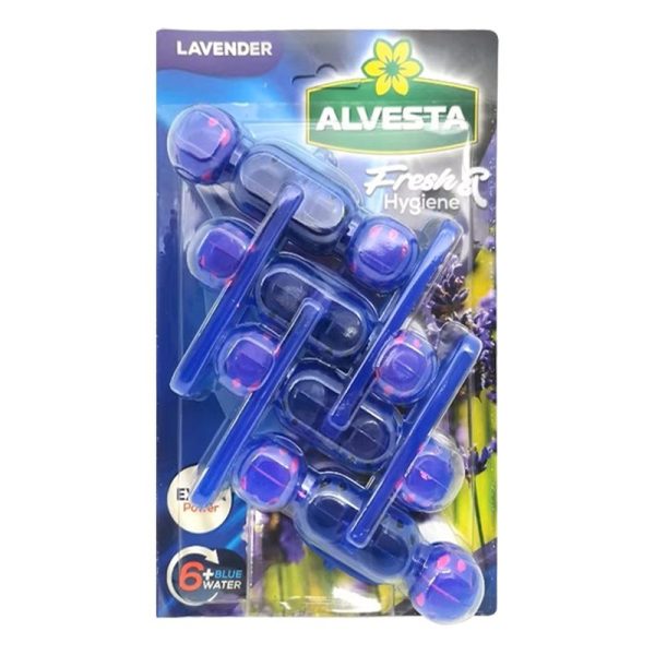 Odorizant WC, Alvesta, Bile 4 X 55 g Color Lavanda