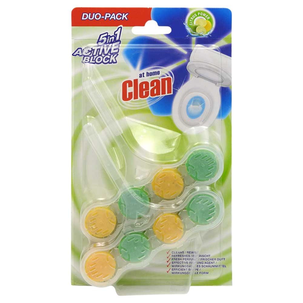 Odorizant WC, At Home Clean, 2 X 45 g Citrus