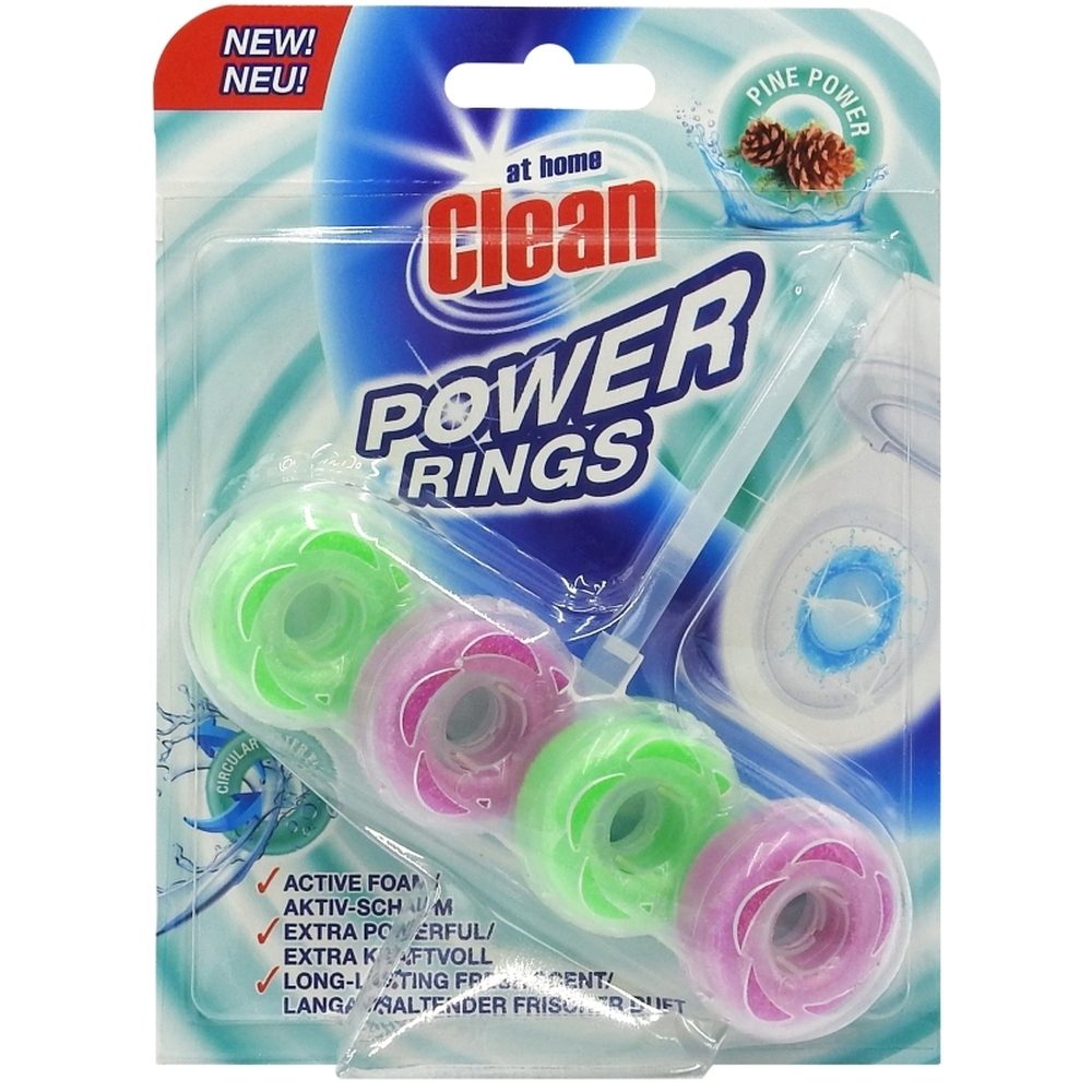 Odorizant WC, At Home Clean, Rings 40 g Pine