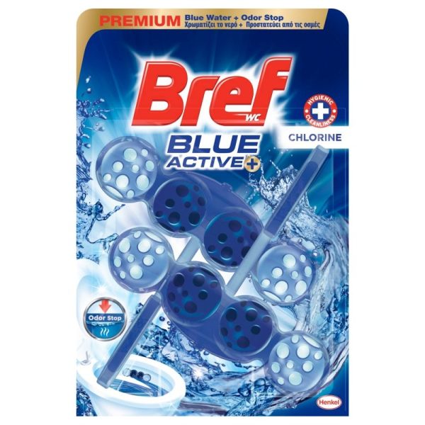 Odorizant WC, Bref, Bile 2 X 50 g Blue Aktiv Chlorine