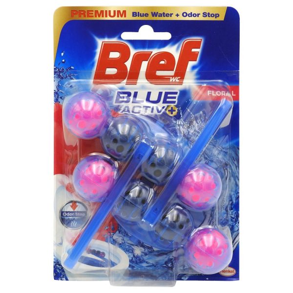Odorizant WC, Bref, Bile Color Aktiv 2 X 50 g Premium Floral