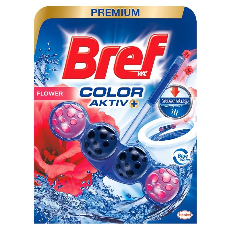 Odorizant WC, Bref, Bile Color Aktiv 50 g Flower