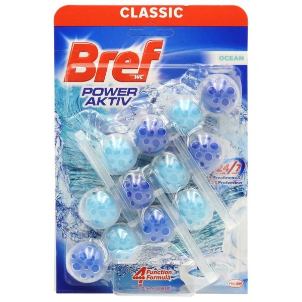 Odorizant WC, Bref, Bile Power Aktiv 3 X 50 g Ocean