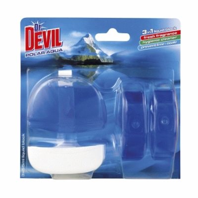 Odorizant WC, Dr Devil, Polar Aqua 3 X 55 ml