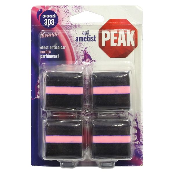 Odorizant WC, Peak, Tablete 4 X 50 g Lavanda