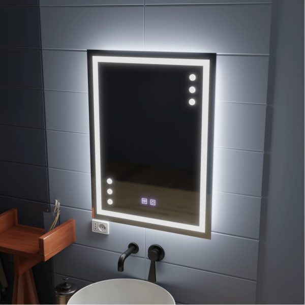 Oglinda LED Touch Infima Sistem Dezaburire 60X80cm