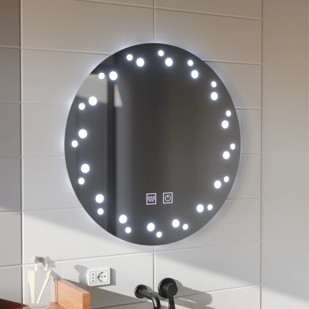 Oglinda LED Touch Ivory Sistem Dezaburire 70X70cm