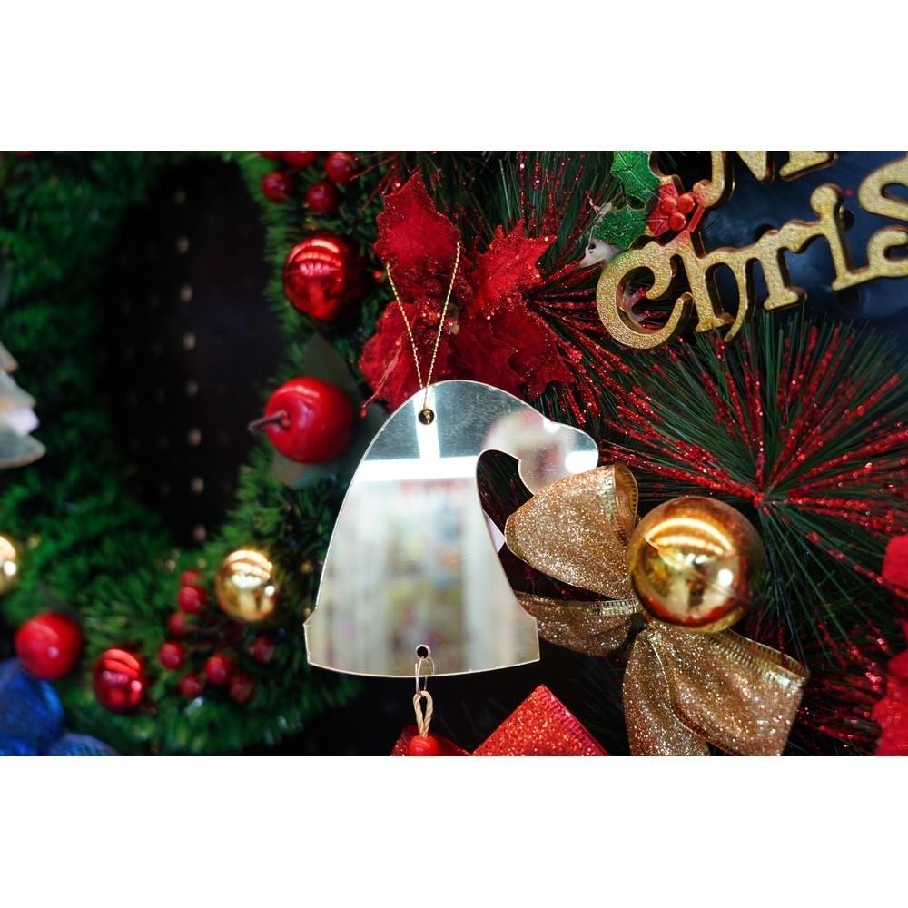 Ornament brad, Flippy, Caciulita, Auriu, Lucios, 8*25CM, Acril, Interior/ Exterior - Image 8