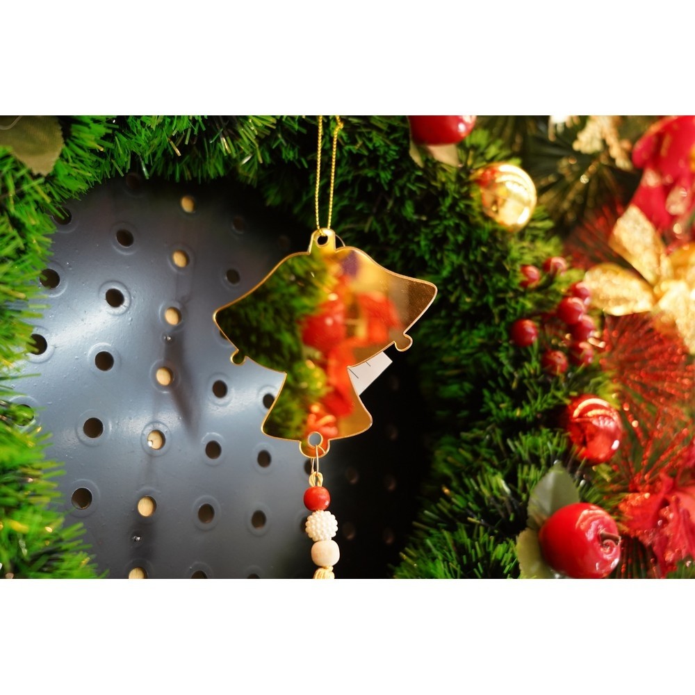 Ornament brad, Flippy, Clopotei, Auriu, Lucios, 10*23CM, Acril, Interior/ Exterior - Image 8