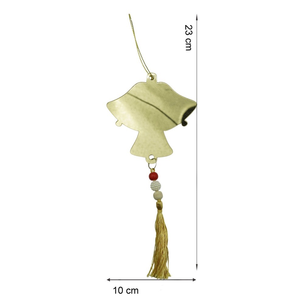 Ornament brad, Flippy, Clopotei, Auriu, Lucios, 10*23CM, Acril, Interior/ Exterior - Image 11