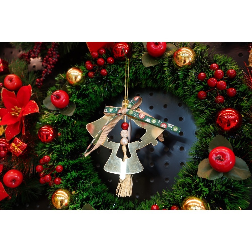 Ornament brad, Flippy, Clopotei, Auriu, Lucios, 14*26CM, Acril, Interior/ Exterior - Image 9