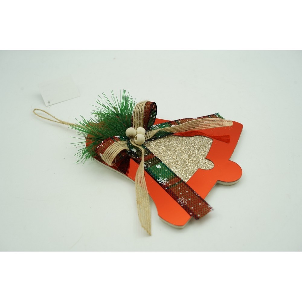 Ornament brad, Flippy, Clopotel, Rosu, Lucios, 14*16CM, Acril, Interior/ Exterior - Image 10
