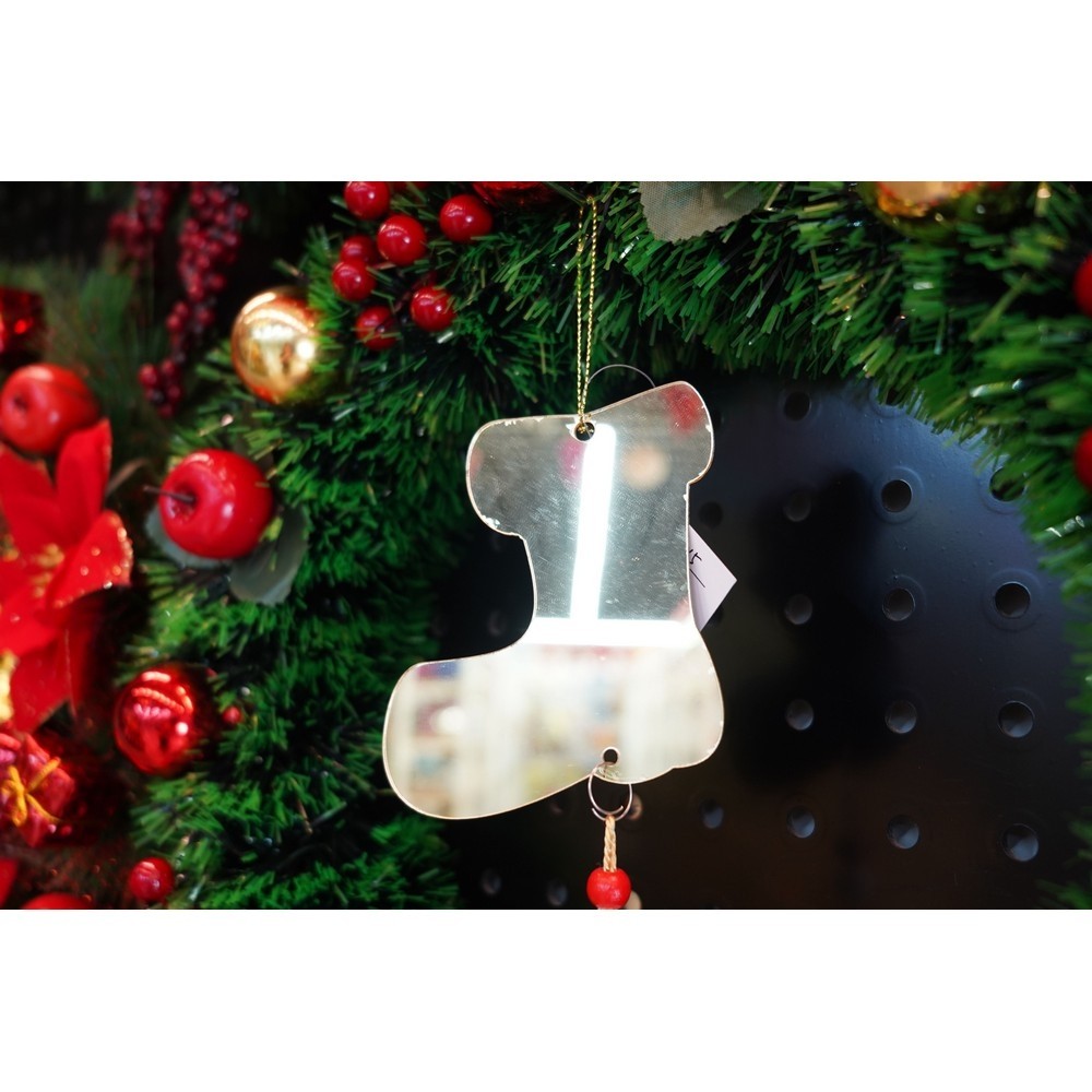 Ornament brad, Flippy, Gheata, Auriu, Lucios, 10*25CM, Acril, Interior/ Exterior - Image 8