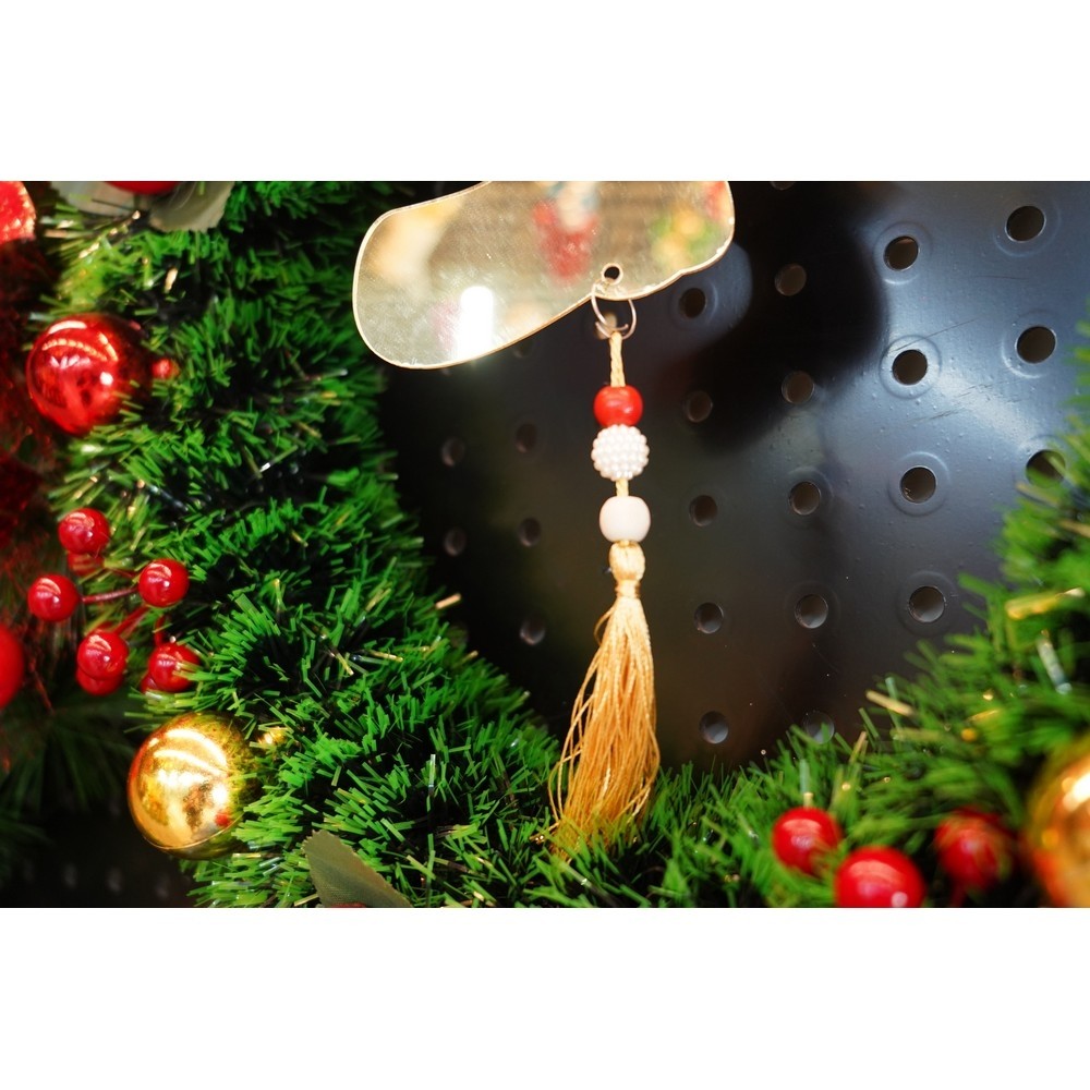 Ornament brad, Flippy, Gheata, Auriu, Lucios, 10*25CM, Acril, Interior/ Exterior - Image 9